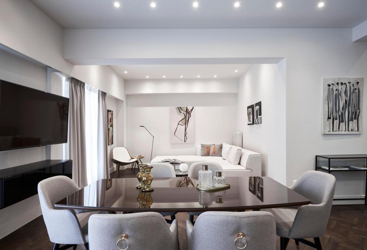 Ferienwohnung Patriarchou 4Bd Art Deco Penthouse Athen Exterior foto