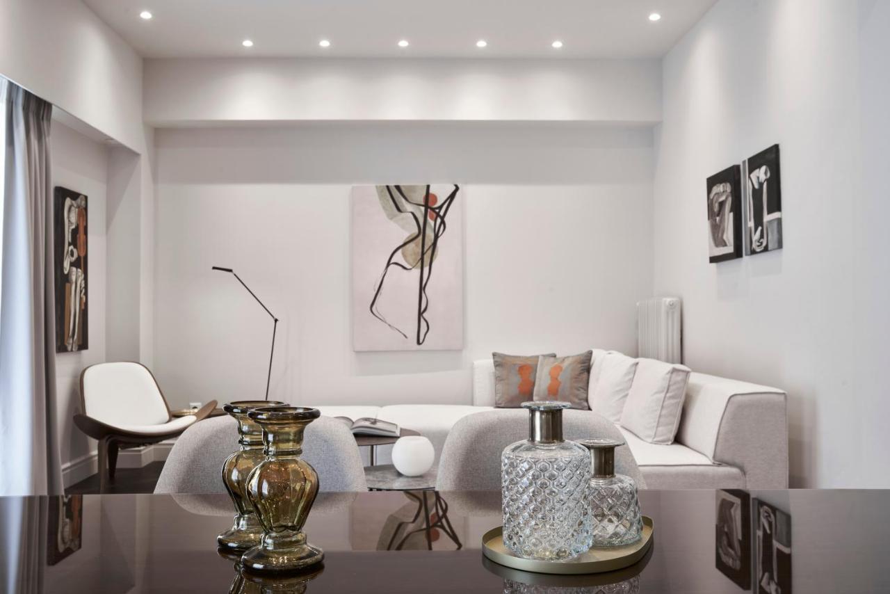 Ferienwohnung Patriarchou 4Bd Art Deco Penthouse Athen Exterior foto