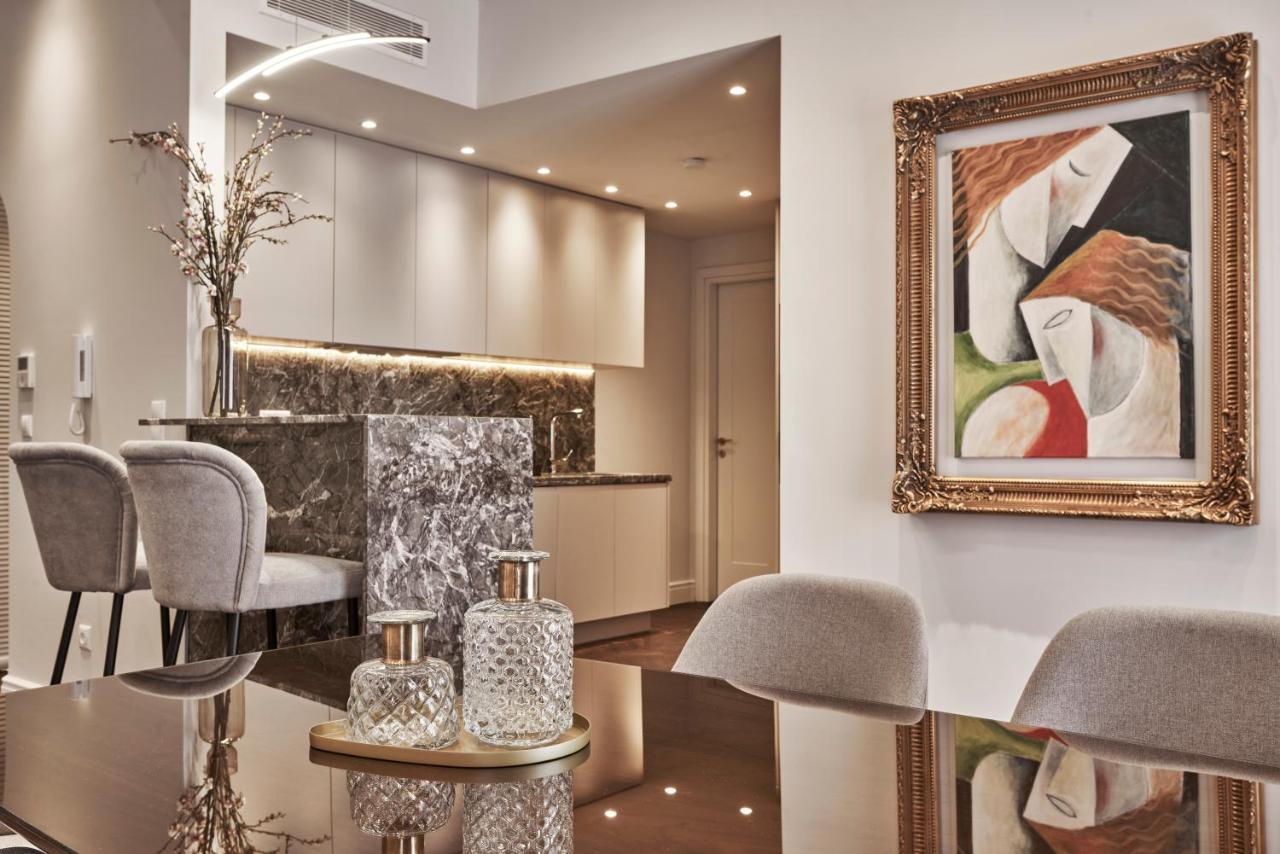 Ferienwohnung Patriarchou 4Bd Art Deco Penthouse Athen Exterior foto