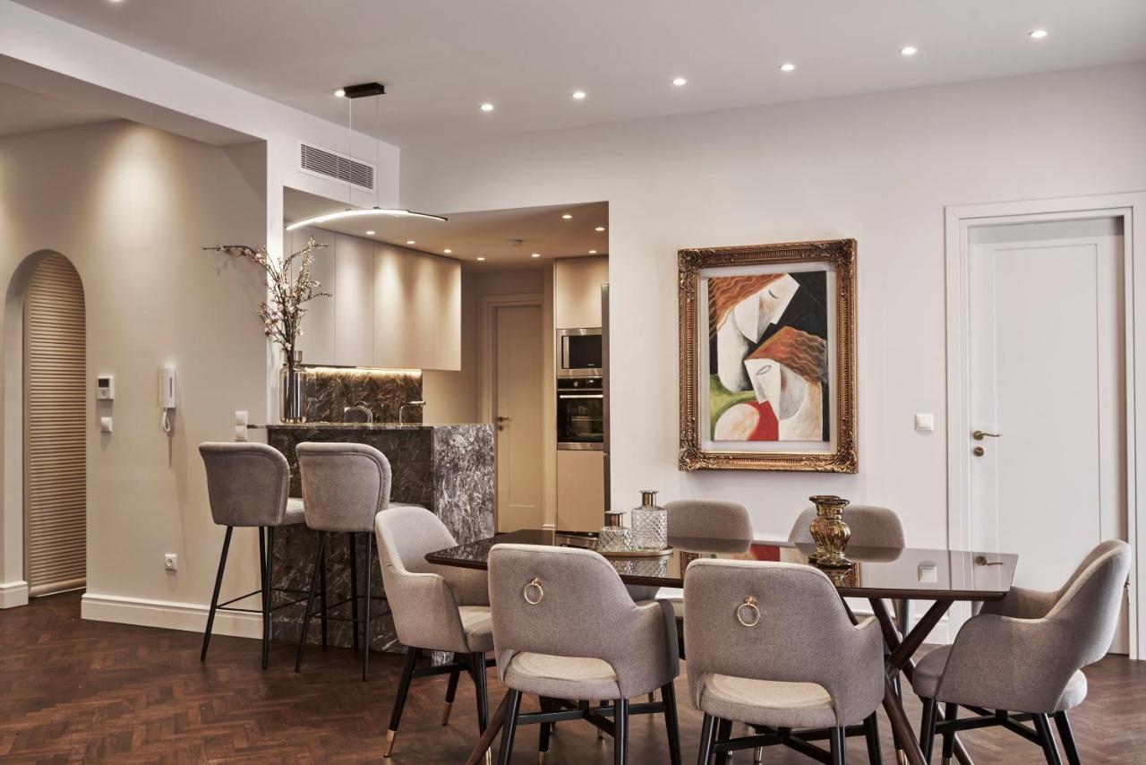 Ferienwohnung Patriarchou 4Bd Art Deco Penthouse Athen Exterior foto