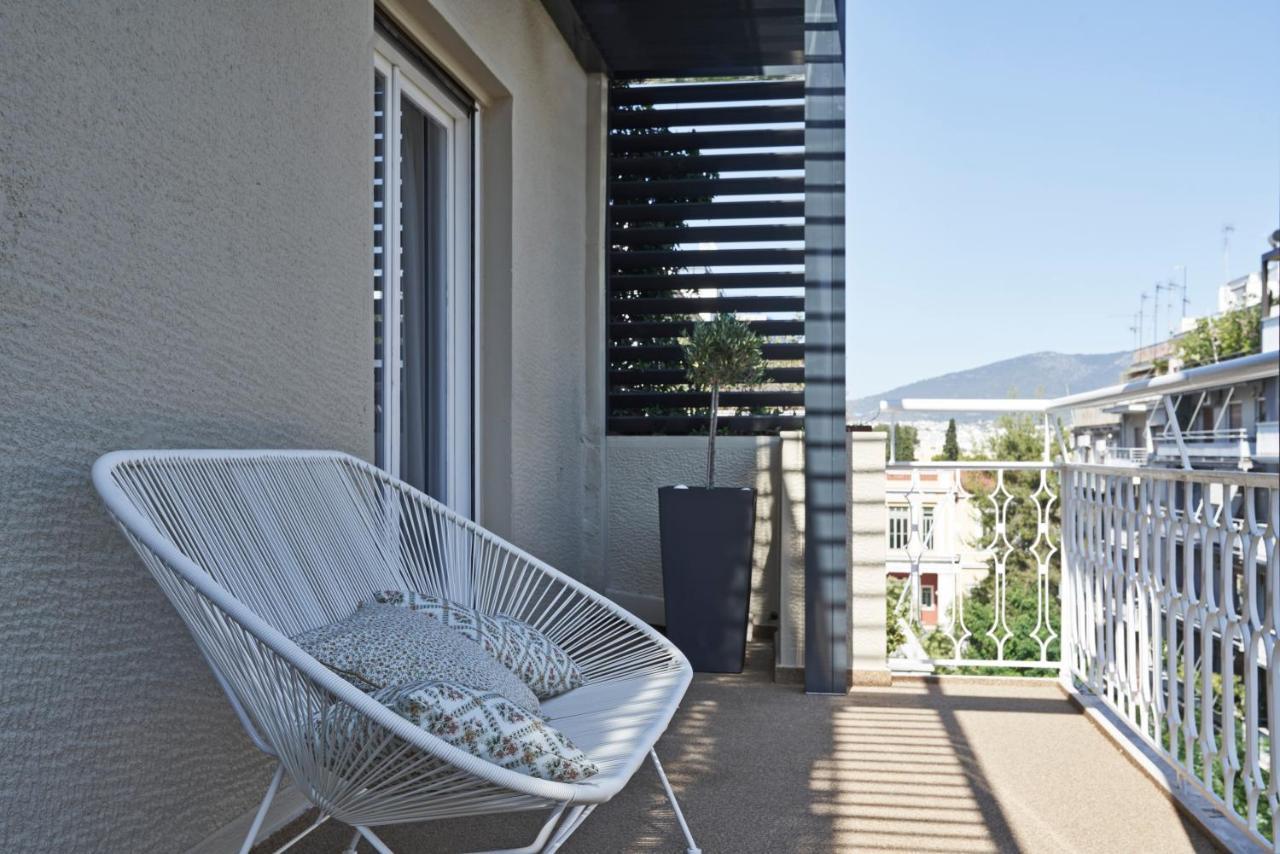 Ferienwohnung Patriarchou 4Bd Art Deco Penthouse Athen Exterior foto