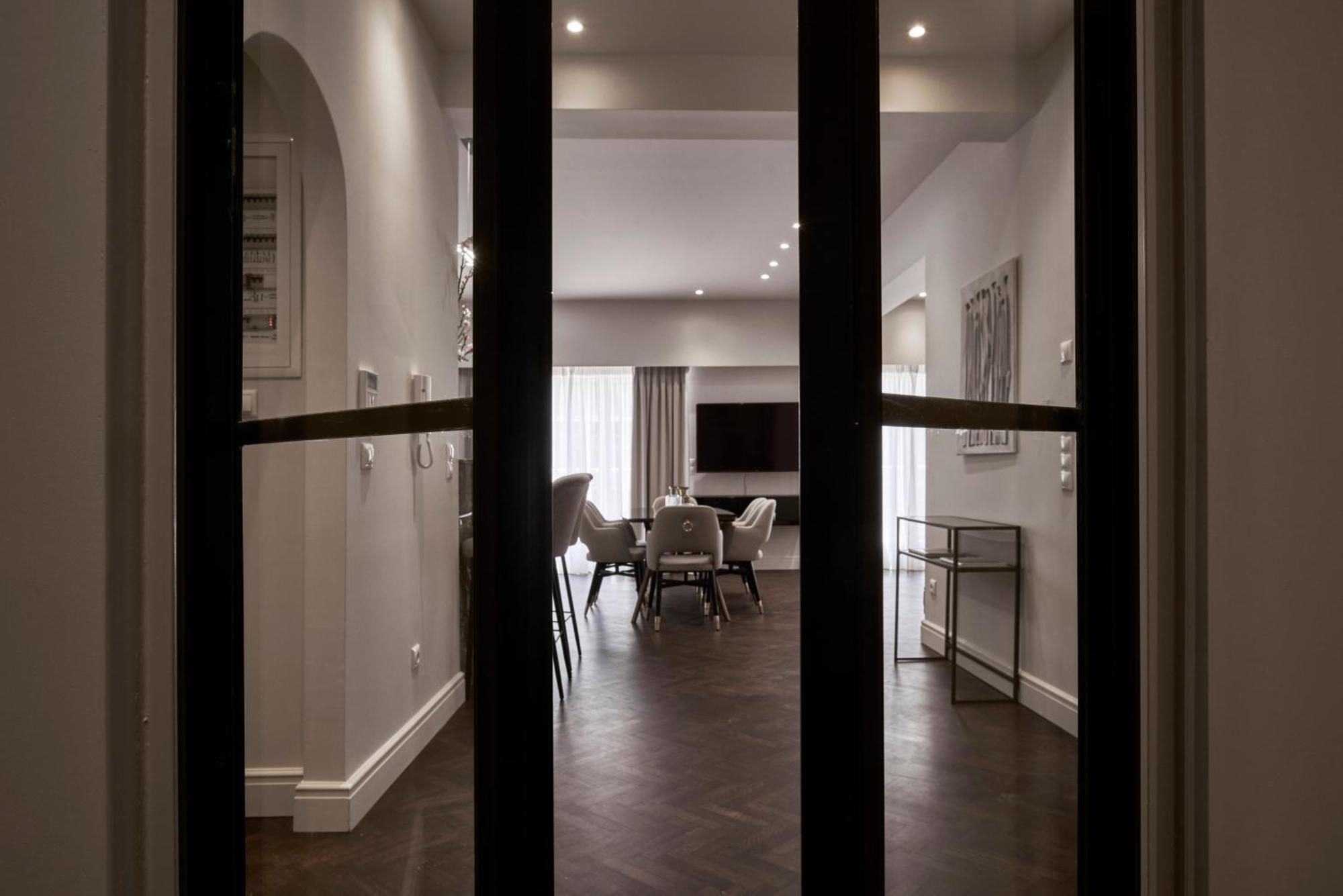 Ferienwohnung Patriarchou 4Bd Art Deco Penthouse Athen Exterior foto